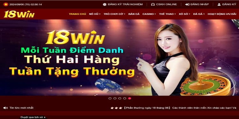 Tại sao cược thủ nên tham gia cá cược tại 18Win